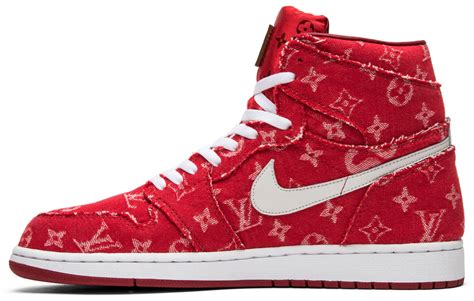 louis vuitton air jordan 1 high|Red Ribbon Recon X Jordan 1 Retro High 'Supreme & Louis Vuitton.